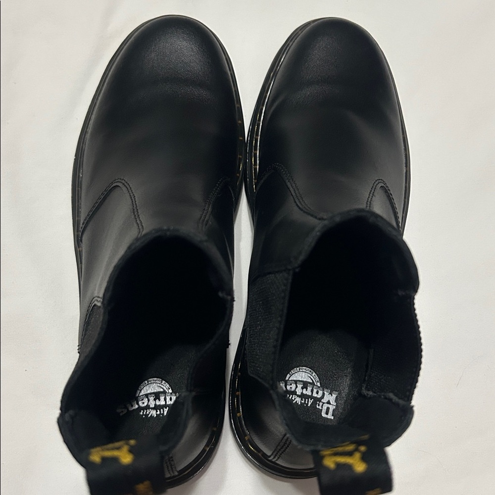 Dr. Martens Dorrian Black Leather Chelsea Boots size 9 New - Picture 8 of 11